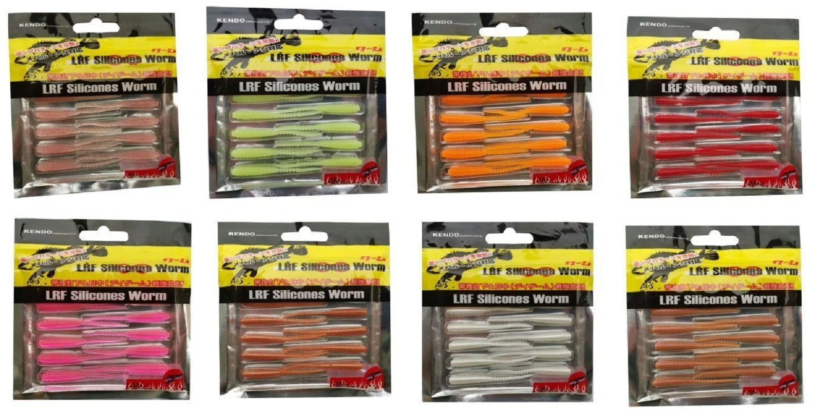 Kendo Karides Kokulu LRF Silikonu 2 inch Silikon Suni Balık