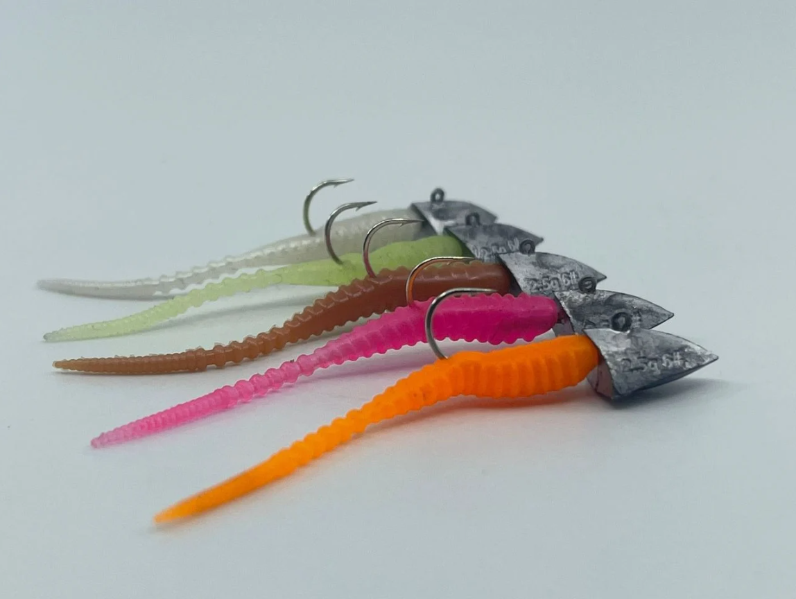 Kendo Karides Kokulu LRF Silikonu 2 inch Silikon Suni Balık