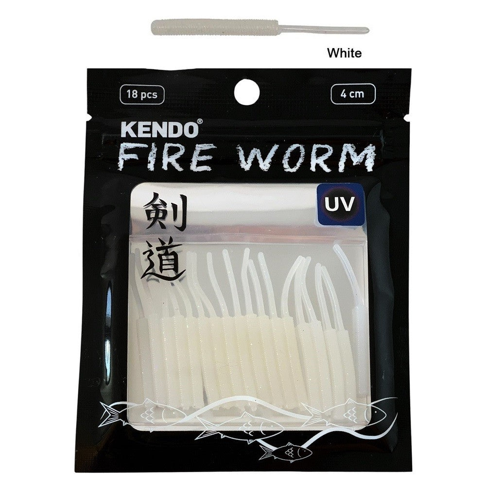 Kendo Fire Worm Lrf Silikonu 5cm 18 Adet