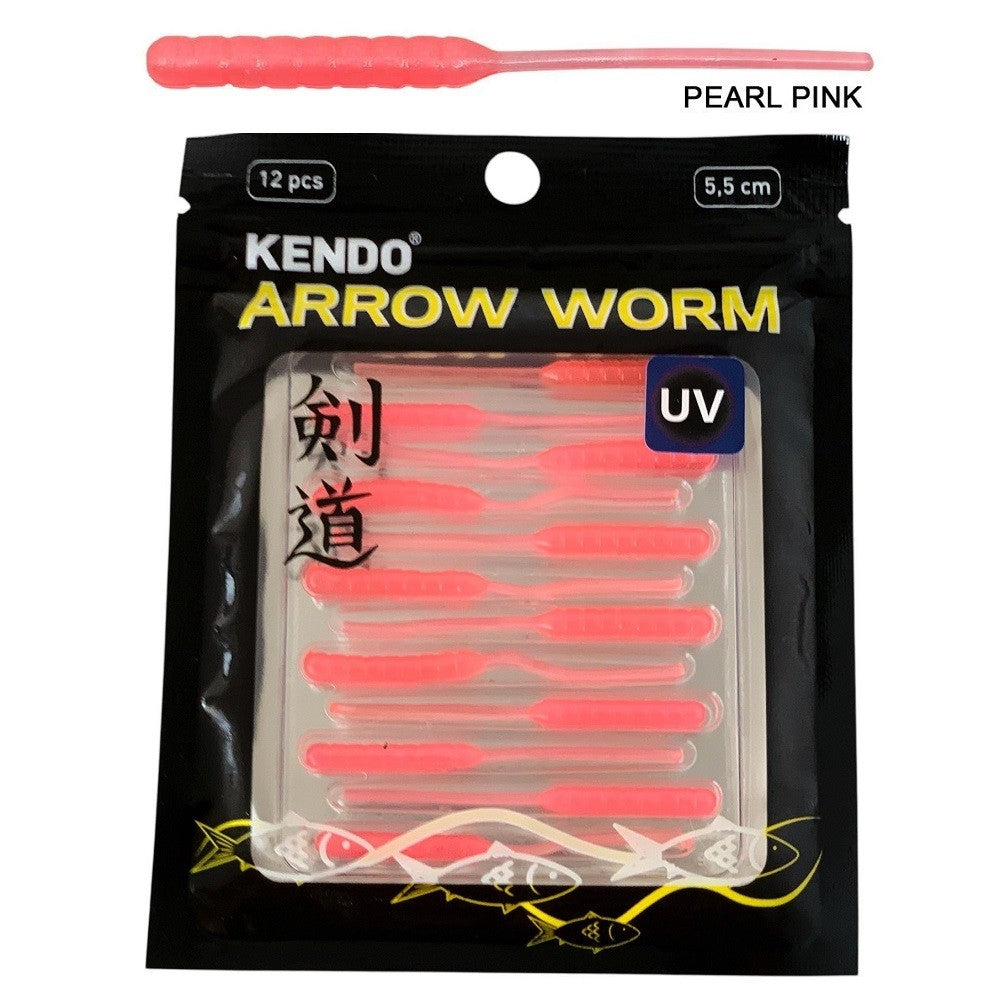 Kendo Arrow Worm Lrf Silikonu 5,5cm 12 Adet