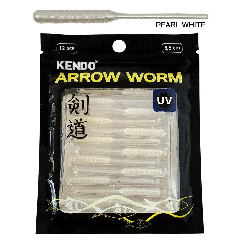 Kendo Arrow Worm Lrf Silikonu 5,5cm 12 Adet