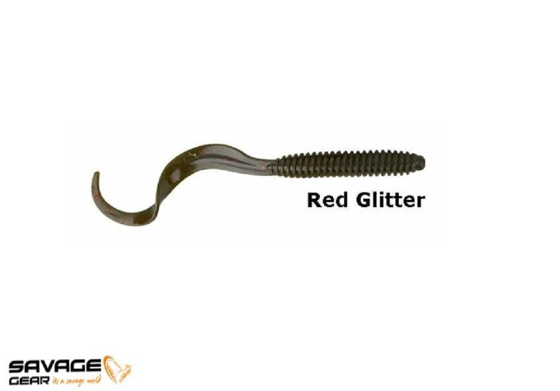 Savage Gear LB Rib Worm 90 mm 10 Adet Silikon Suni Balık