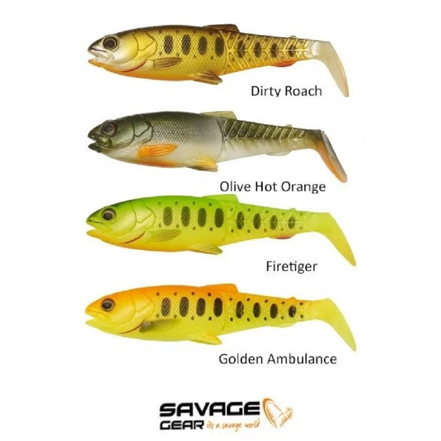 Savage Gear Craft Cannibal Paddletail 6.5 cm 4 gr 4 Adet