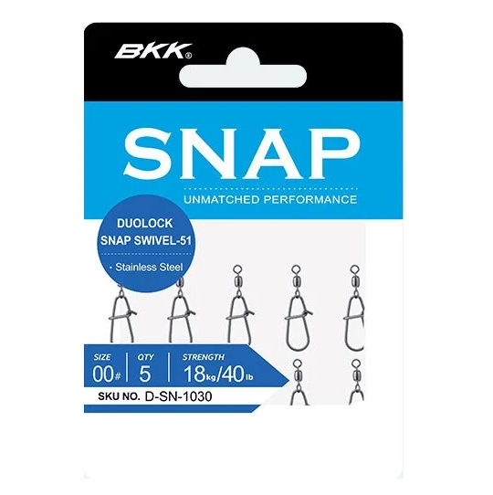 BKK Duolock Snap Swivel-51 Fırdöndü