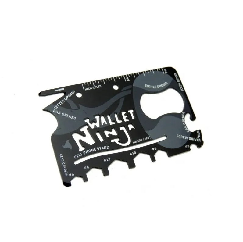 18 in 1 Wallet Ninja Multi Tool Kit