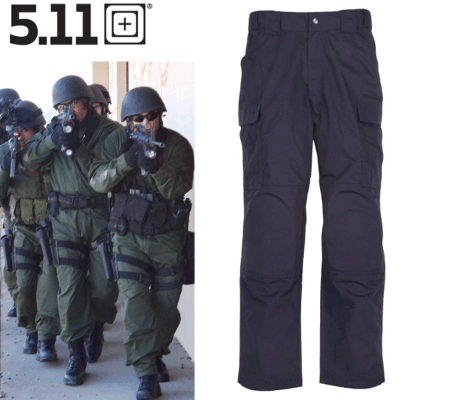 5.11 Tactical Pants Black % 100 Cotton