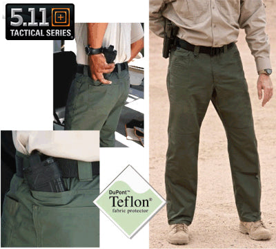 5.11 Tactical Pants Black % 100 Cotton