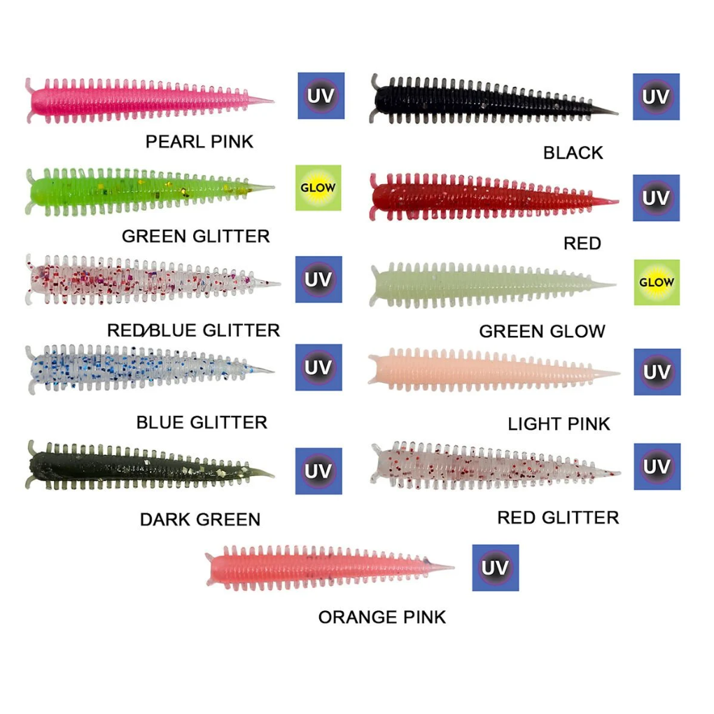 Kendo Zombie Worm Lrf Silikonu 4cm 8 Adet