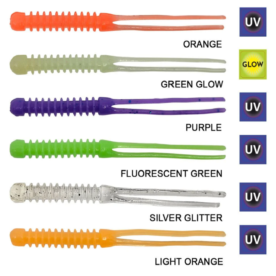 Kendo Killer Worm Lrf Silikonu 5,5cm 12 Adet