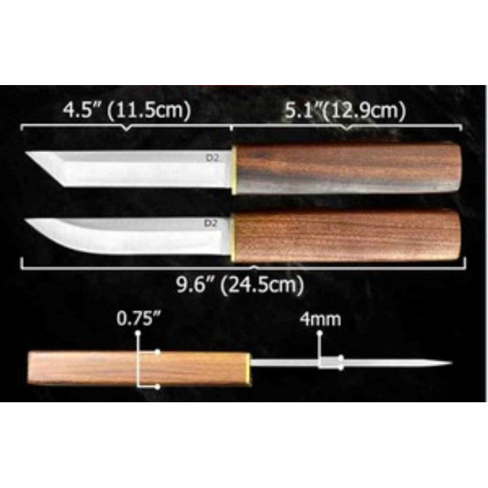D2 Tanto Çiftli Bıçak