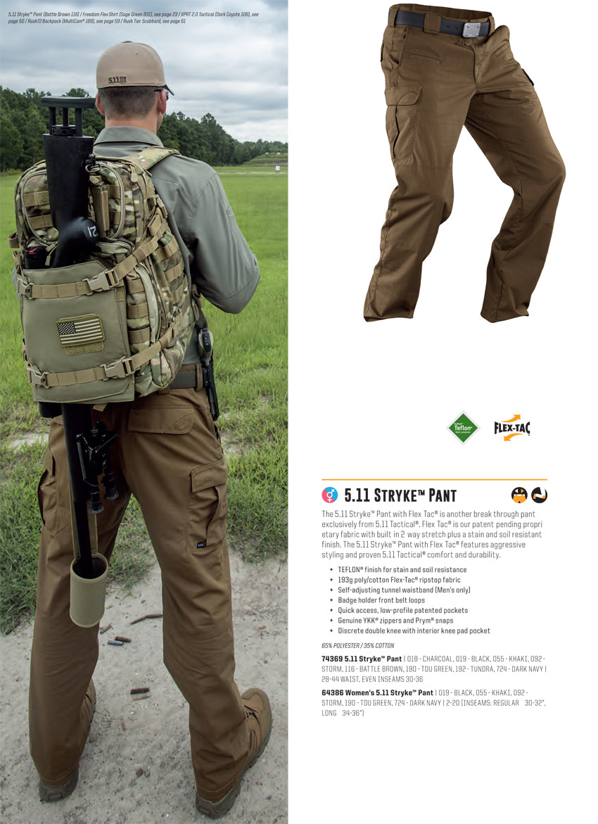 5.11 STRYKE ÖZEL HAREKAT TACTICAL PANTS BROWN
