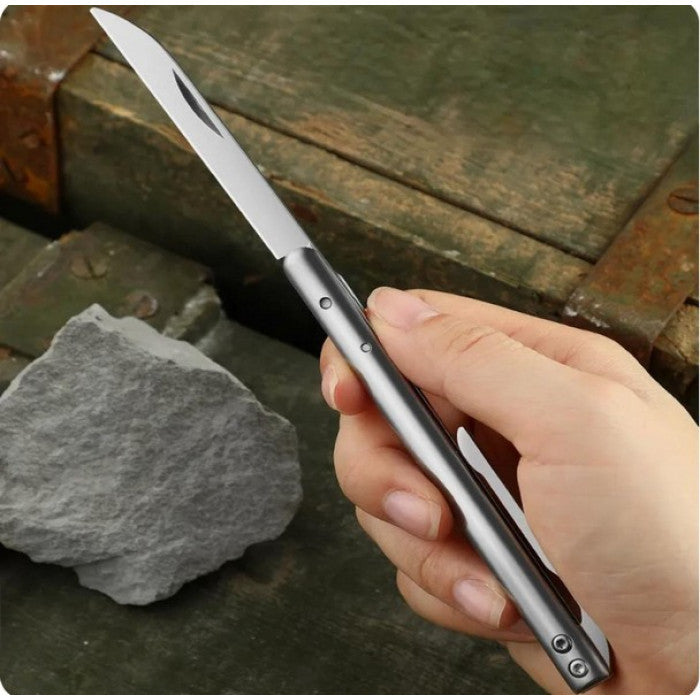 İnce D2 Çelik Kalem Çakı