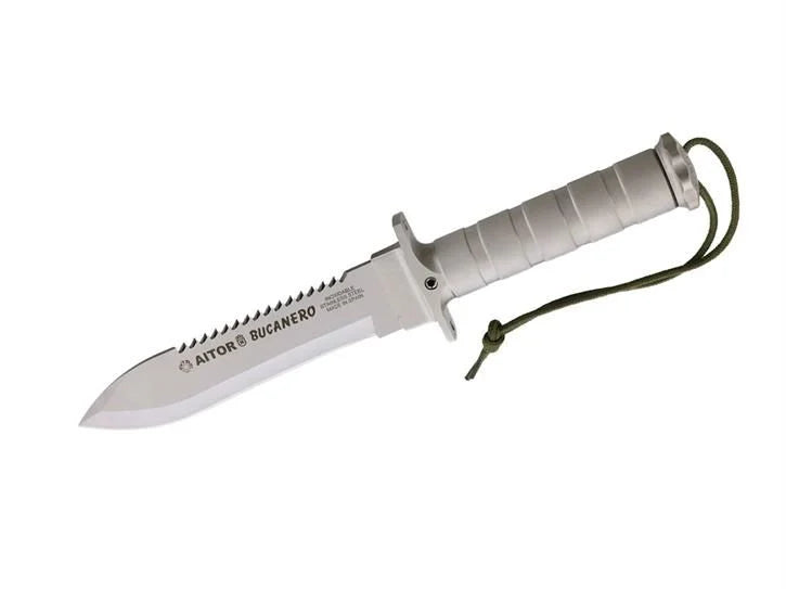 Aitor Taktik BUCANERO Hayatta Kalma Bushcraft Bıçağı