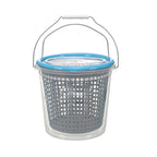 Isora 9 Lt Süzgeçli Şeffaf Balıkçı Kovası