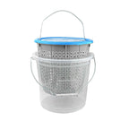 Isora 9 Lt Süzgeçli Şeffaf Balıkçı Kovası