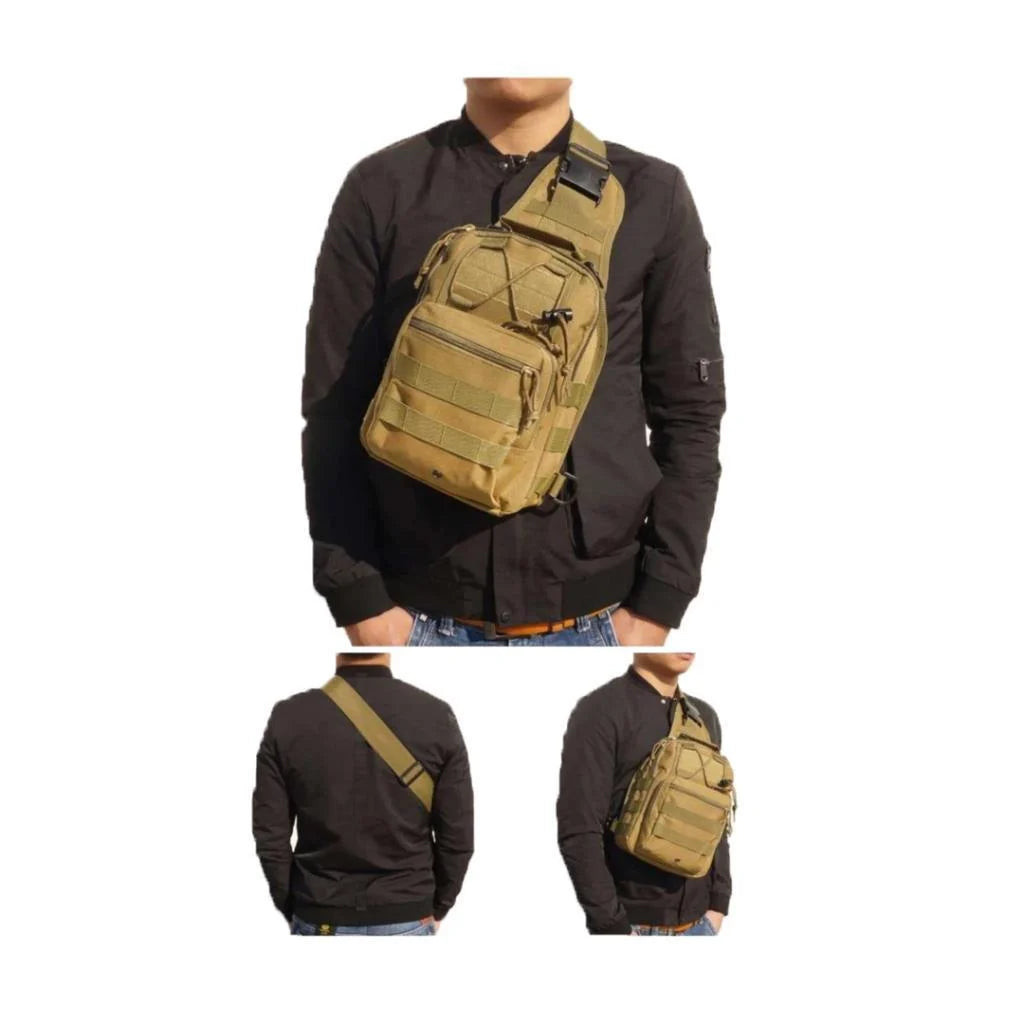 Single Sword Su Geçirmez Outdoor Taktik Tek Omuz Çapraz Çanta