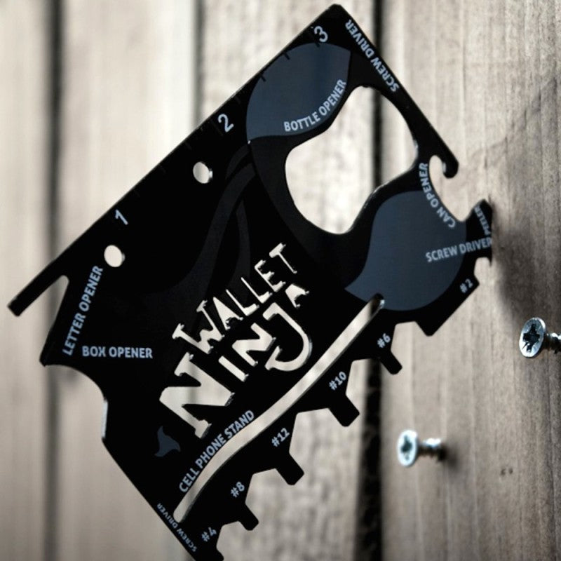 18 in 1 Wallet Ninja Multi Tool Kit