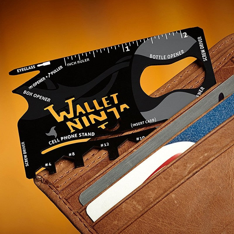 18 in 1 Wallet Ninja Multi Tool Kit